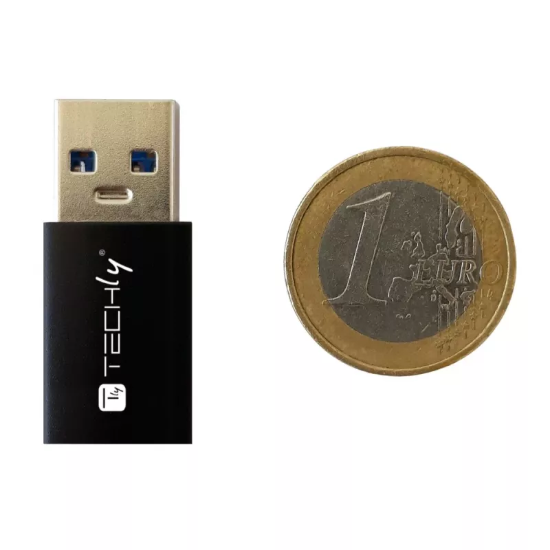 USB soovahetaja Techly IADAP USB3-AFT USB A – USB C must