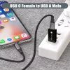 USB soovahetaja Techly IADAP USB3-AFT USB A – USB C must