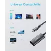 USB-graafikaadapter Anker A83120A1 — USB 3.2 Gen 1, must/hall, kaabel 0,15 m