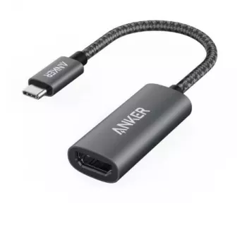 USB-graafikaadapter Anker A83120A1 — USB 3.2 Gen 1, must/hall, kaabel 0,15 m
