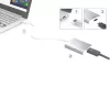 j5create JUA354 USB 3.0 4K HDMI kuvaadapter Hõbedane
