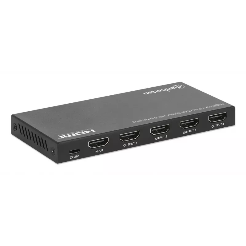 Manhattani HDMI-jaotur, 4-port, 4K@60Hz, allasuunamine