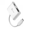 j5create JCA152 USB-C® to 4K HDMI™ adapter toiteedastusega, must