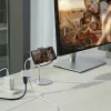j5create JCA152 USB-C® to 4K HDMI™ adapter toiteedastusega, must