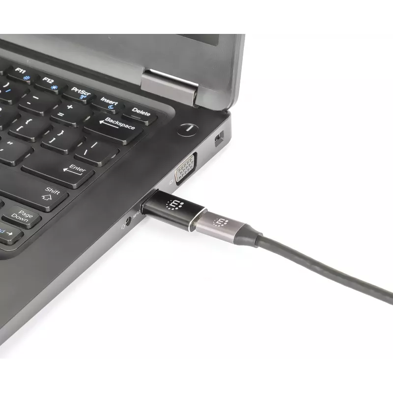 Manhattan USB-C USB-A-adapter, emane isasele, 10 Gbps (USB 3.2 Gen2, tuntud ka kui USB 3.1), SuperSpeed+ USB, must, eluaegne garantii