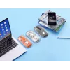 Hiir Manhattan Transparent taaslaetav juhtmevaba USB
