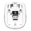 Hiir Manhattan Transparent taaslaetav juhtmevaba USB