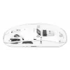 Hiir Manhattan Transparent taaslaetav juhtmevaba USB