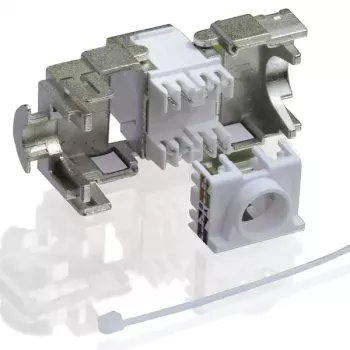 Cat.6a Keystone RJ-45 varjestatud tööriistavaba VALUE 26.99.0366