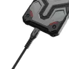 USB-C kuni USB-C toitekaabel EATON Urban Armor Gear Kevlar Core 1,5 m, USB 2.0, must/hall