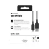 mophie essentials laadimiskaablid | 1M USB-kaabel USB 2.0 USB A USB C Must
