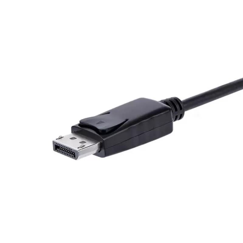 StarTech.com DisplayPort–VGA adapter heliga, 0,184 m, 1920 x 1200 pikslit, 1080p, must, aktiivne videomuundur, 0–70 °C