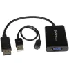 StarTech.com DisplayPort–VGA adapter heliga, 0,184 m, 1920 x 1200 pikslit, 1080p, must, aktiivne videomuundur, 0–70 °C