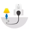 Toitepistiku adapter LogiLink PA0248 Valge