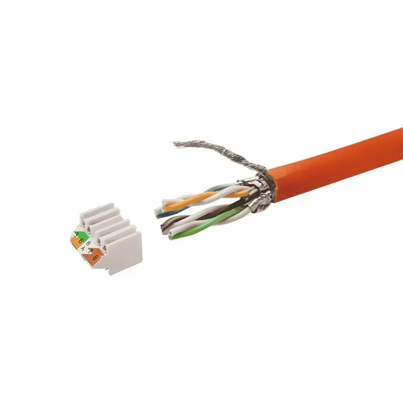 Juhtmepistik LogiLink MP0057 Cat.6A Cat.7 Cat.7A Metallist
