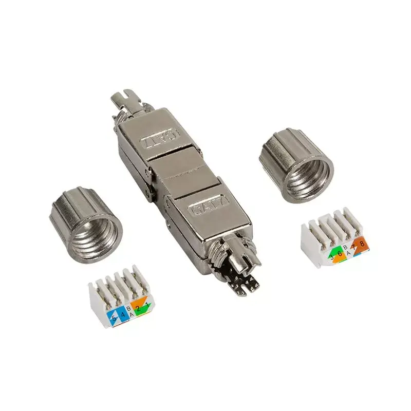 Juhtmepistik LogiLink MP0057 Cat.6A Cat.7 Cat.7A Metallist