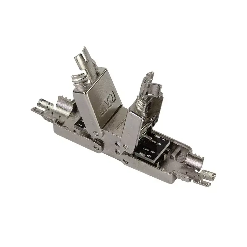 Juhtmepistik LogiLink MP0057 Cat.6A Cat.7 Cat.7A Metallist