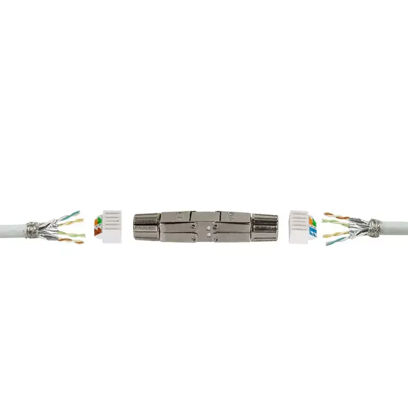 Juhtmepistik LogiLink MP0057 Cat.6A Cat.7 Cat.7A Metallist