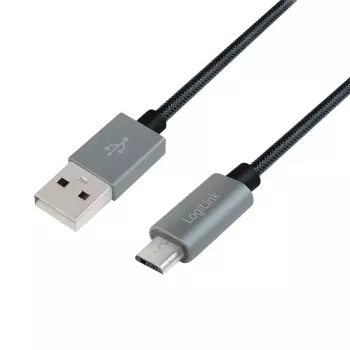 USB-kaabel LogiLink CU0132 1m USB A Micro-USB A Hall