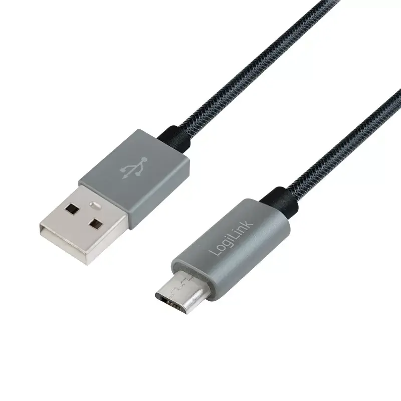 USB-kaabel LogiLink CU0132 1m USB A Micro-USB A Hall