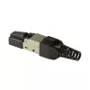 Juhtmeühendus LogiLink MP0044 RJ-45 Cat6a 0,5 m roostevaba teras