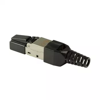 Juhtmeühendus LogiLink MP0044 RJ-45 Cat6a 0,5 m roostevaba teras