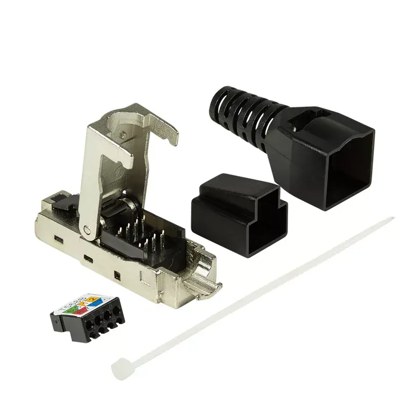 Juhtmeühendus LogiLink MP0044 RJ-45 Cat6a 0,5 m roostevaba teras