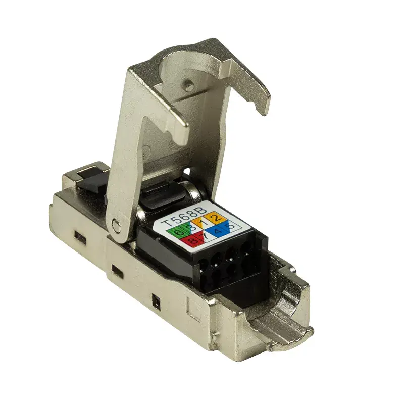 Juhtmeühendus LogiLink MP0044 RJ-45 Cat6a 0,5 m roostevaba teras