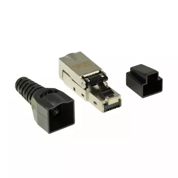 Juhtmeühendus LogiLink MP0044 RJ-45 Cat6a 0,5 m roostevaba teras