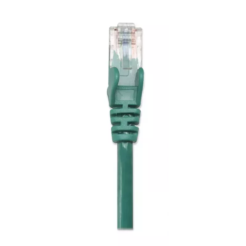 Intellinet võrgukaabel, Cat5e, 0,5 m, roheline, CCA, U/UTP, PVC, RJ45, kullatud kontaktid, tõmblukuga, kaitsemuhviga, eluaegne garantii