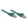 Intellinet võrgukaabel, Cat5e, 0,5 m, roheline, CCA, U/UTP, PVC, RJ45, kullatud kontaktid, tõmblukuga, kaitsemuhviga, eluaegne garantii