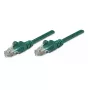 Intellinet võrgukaabel, Cat5e, 0,5 m, roheline, CCA, U/UTP, PVC, RJ45, kullatud kontaktid, tõmblukuga, kaitsemuhviga, eluaegne garantii