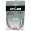 Intellinet võrguparanduskaabel, Cat5e, 2m, Hall, CCA, U/UTP, PVC, RJ45, Kullatud kontaktid, Haardevaba, Kaablikaitsega, Eluaegne garantii