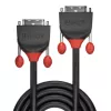 Lindy 3m DVI-D Dual Link kaabel, Must Line