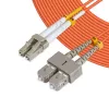 Microconnect FIB420003 InfiniBand/optiline kaabel 3 m LC SC oranž