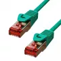 Ethernet kaabel ProXtend CAT6 RJ-45 7m Roheline