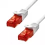 Etherneti kaabel ProXtend CAT6 RJ-45 U/UTP 7M valge