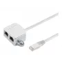 Microconnect MPK419 võrgukaabel Hõbedane 0.15 m Cat5e F/UTP (FTP)