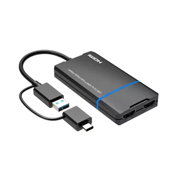 Microconnect USB 3.1 USB-C HDMI-adapter MC-USB3.1CHDMIX2-2IN1