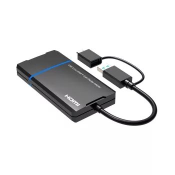 Microconnect USB 3.1 USB-C HDMI-adapter MC-USB3.1CHDMIX2-2IN1