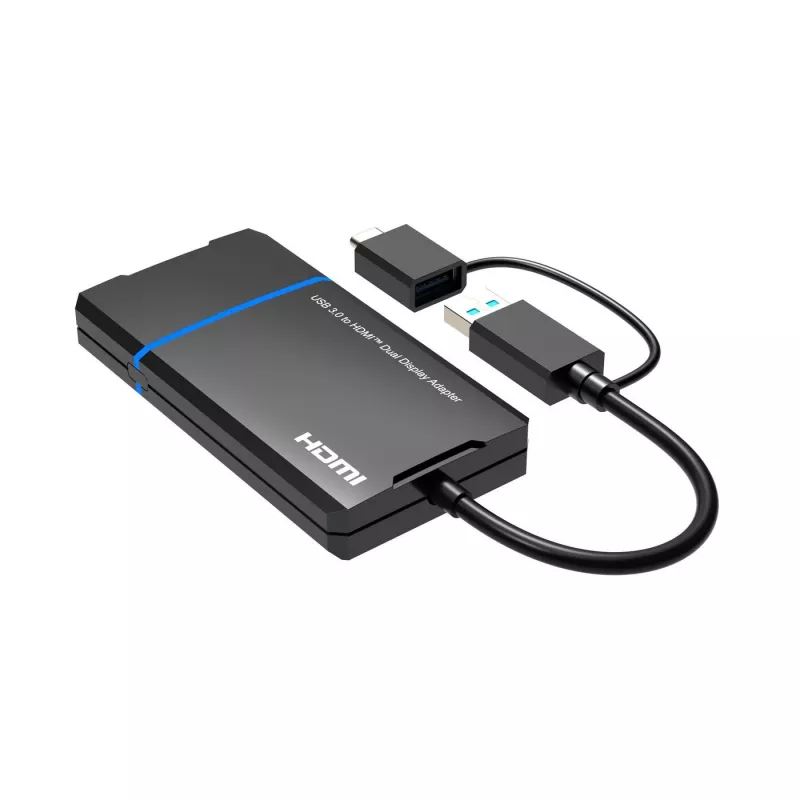 Microconnect USB 3.1 USB-C HDMI-adapter MC-USB3.1CHDMIX2-2IN1