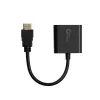Microconnect HDMVGA1B videokaabli adapter 0,15 m HDMI tüüp A (standardne) VGA (D-Sub) must