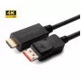 Microconnect MC-DP-HDMI-10004K DisplayPort-kaabel 10 m must