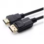 Microconnect MC-DP-HDMI-1000 videokaabli adapter 10 m DisplayPort Must