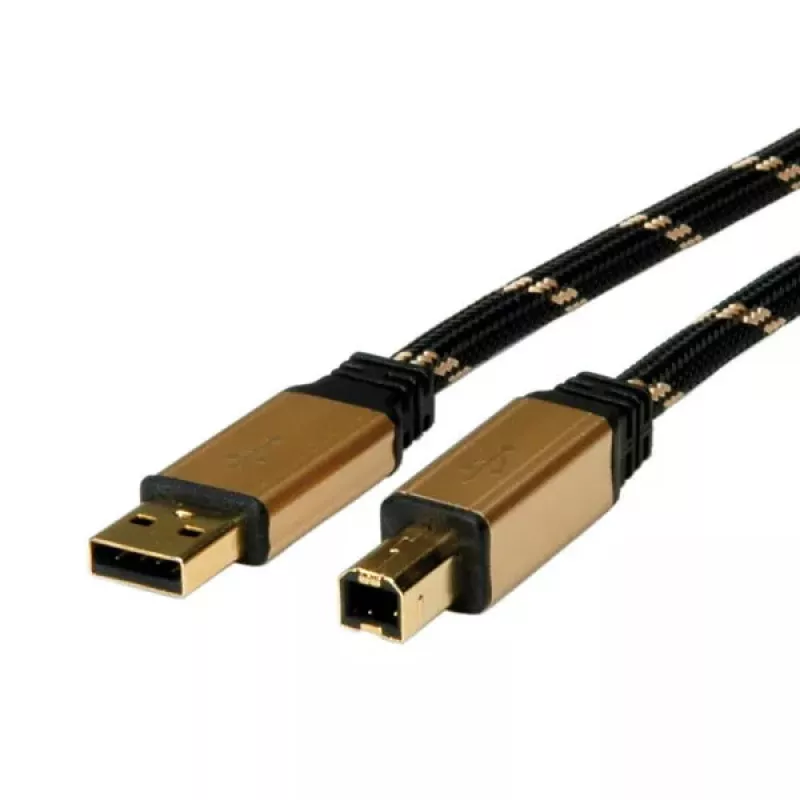 USB-kaabel ROLINE GOLD A - B M/M 4,5 m