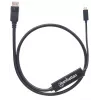 Manhattan USB-C - DisplayPort-kaabel, 4K@60Hz, 1m, isane-isanele, must, mitte kahesuunaline, kolmeaastane garantii, samaväärne tootega CDP2DP1MBD