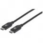 USB-C-kaabel Manhattan USB2C5C2M 2m isane-isanele