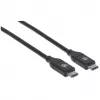 USB-C-kaabel Manhattan USB2C5C2M 2m isane-isanele