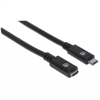 USB-C pikenduskaabel Manhattan 50cm isane emasele