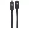 USB-C pikenduskaabel Manhattan 50cm isane emasele